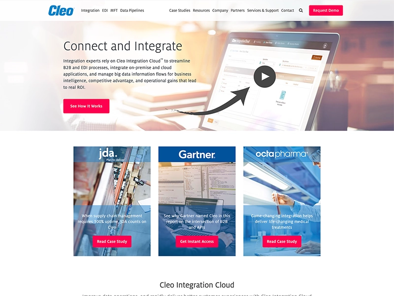 Cleo home page